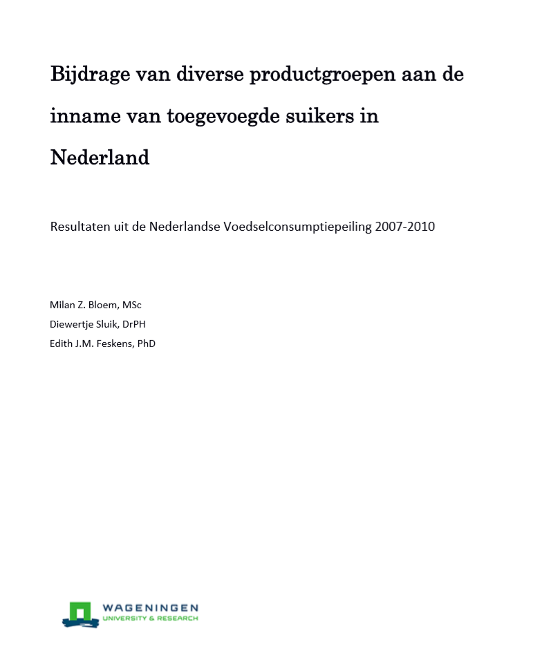 Bijdrage diverse producten voorblad