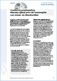 Informatie KSC voedselconsumptie DEF