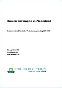 Suikerconsumptie in Nederland 2007 2010