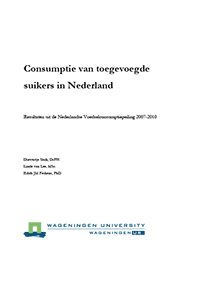 Consumptie toegevoegde suikers in Nederland
